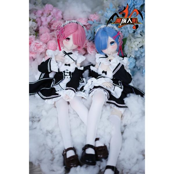 Anime Doll Head Head#36-Ram Mozu Doll - 85cm / 2'9" - Image 8