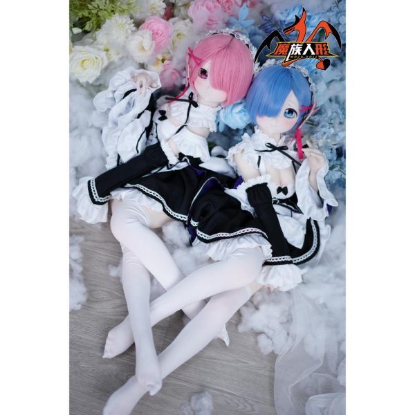 Anime Doll Head Head#36-Ram Mozu Doll - 85cm / 2'9" - Image 9