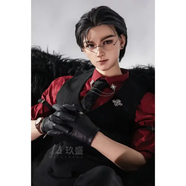 Full-Size Dolls, Male Dolls, Sex Dolls	Seductive Portrait Of Sex Doll Gavin Jiusheng, A Full Silicone Adult Companion Doll Crafted By Jiusheng Doll