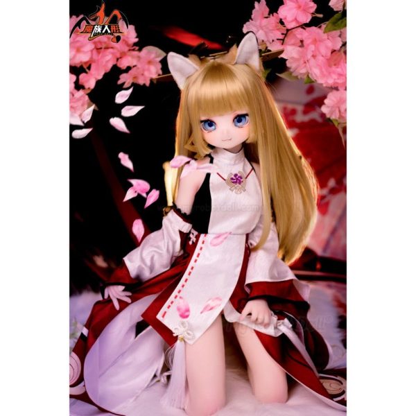 Anime Doll Head #12-TinyFox1.0 Mozu Doll - 85cm / 2'9" - Image 3