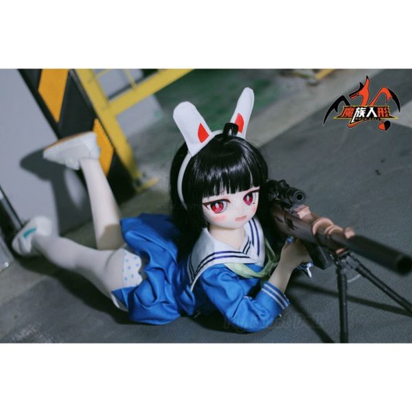 Anime Doll Head #4-Rabbit-Miu Mozu Doll - 85cm / 2'9" - Image 12