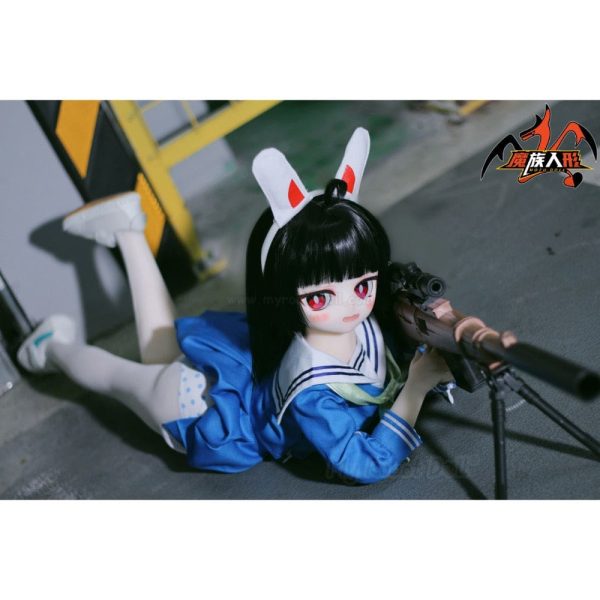 Anime Doll Head #4-Rabbit-Miu Mozu Doll - 85cm / 2'9" - Image 24