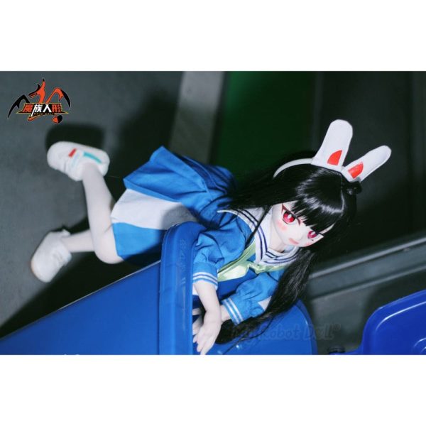 Anime Doll Head #4-Rabbit-Miu Mozu Doll - 85cm / 2'9" - Image 13