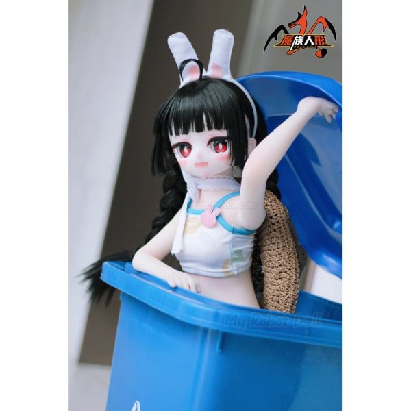 Anime Doll Head #4-Rabbit-Miu Mozu Doll - 85cm / 2'9" - Image 6