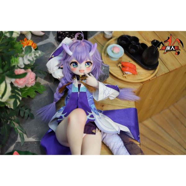 Anime Doll Head #6-White-Dragon Mozu Doll - 85cm / 2'9" - Image 10