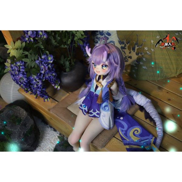 Anime Doll Head #6-White-Dragon Mozu Doll - 85cm / 2'9" - Image 9