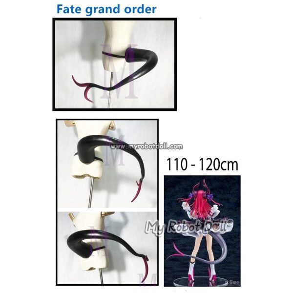 Cosplay Devil Tail for Elizabeth Bathory Fate Anime Doll