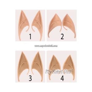 Cosplay Elf Ears For Kokoro Natsume Anime Doll