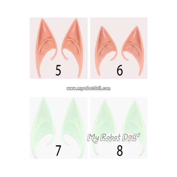 Cosplay Elf Ears for Kokoro Natsume Anime Doll - Image 2