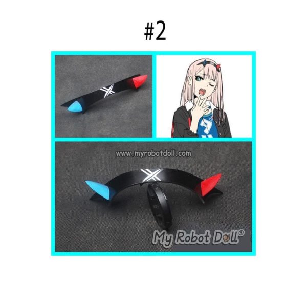 Cosplay Headband for Zero Two Anime Doll - Image 3