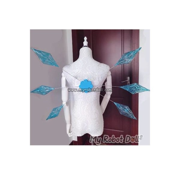 Cosplay Icicle-Shaped Wings for Cirno Touhou Anime Doll - Image 2