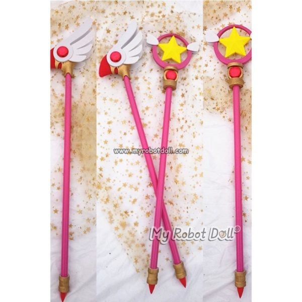 Cosplay Magic Rod for Cardcaptor Sakura Anime Doll V2 - Image 2