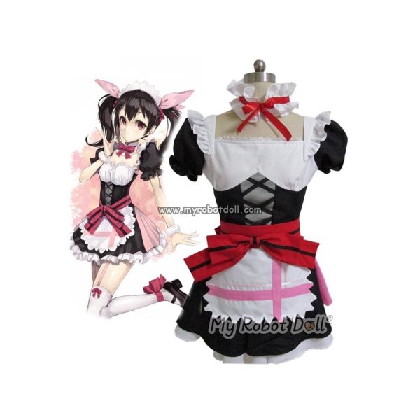 Cosplay Maid Outfit for Nico Yazawa Love Live Anime Doll