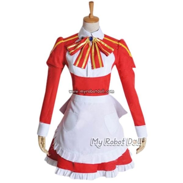 Cosplay Maid Outfit for Rika Shinozaki Sword Art Online Anime Doll - Image 2