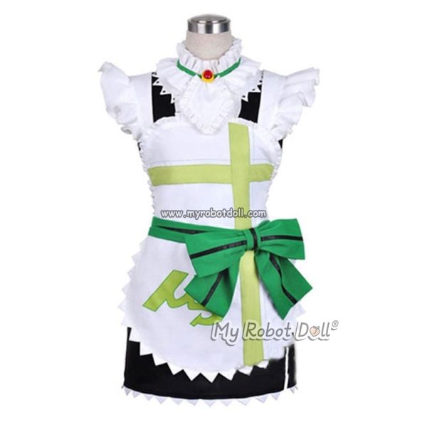 Cosplay Maid Outfit for Rin Hoshizora Love Live Anime Doll - Image 2