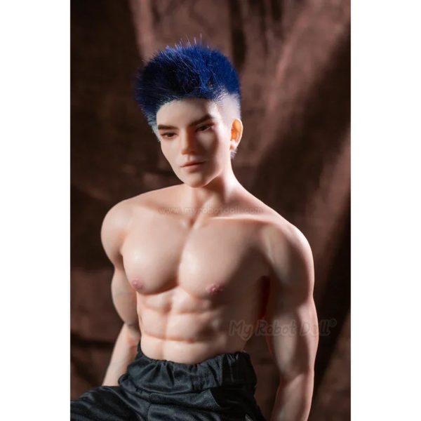 Qita Doll Collectible Male Figure Aimo - 62cm / 1'12" Full Silicone with Implanted Hair - Image 11