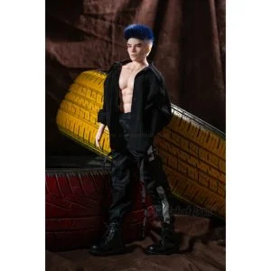 Qita Doll Collectible Male Figure Aimo - 62cm / 1'12" Full Silicone with Implanted Hair