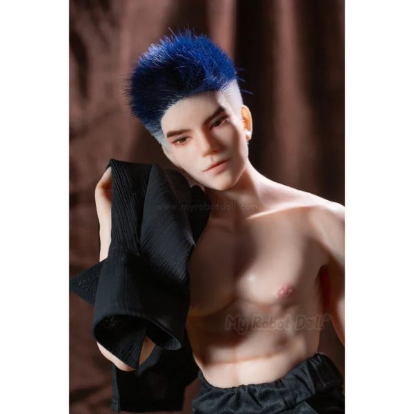 Qita Doll Collectible Male Figure Aimo - 62cm / 1'12" Full Silicone with Implanted Hair - Image 3