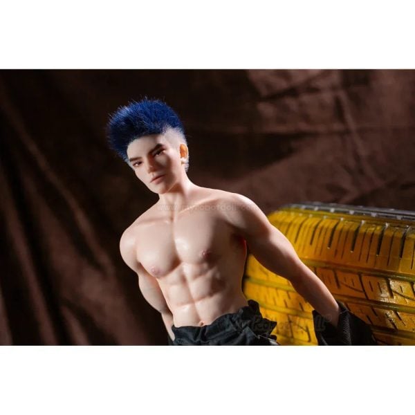 Qita Doll Collectible Male Figure Aimo - 62cm / 1'12" Full Silicone with Implanted Hair - Image 26