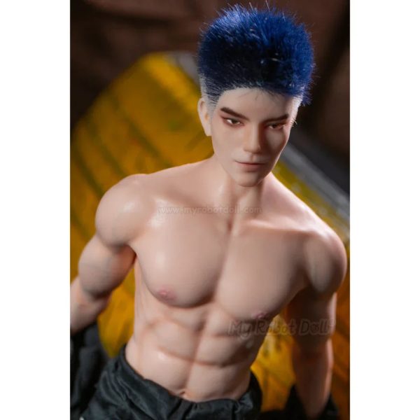 Qita Doll Collectible Male Figure Aimo - 62cm / 1'12" Full Silicone with Implanted Hair - Image 27