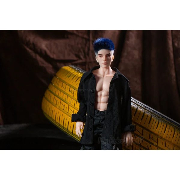 Qita Doll Collectible Male Figure Aimo - 62cm / 1'12" Full Silicone with Implanted Hair - Image 15