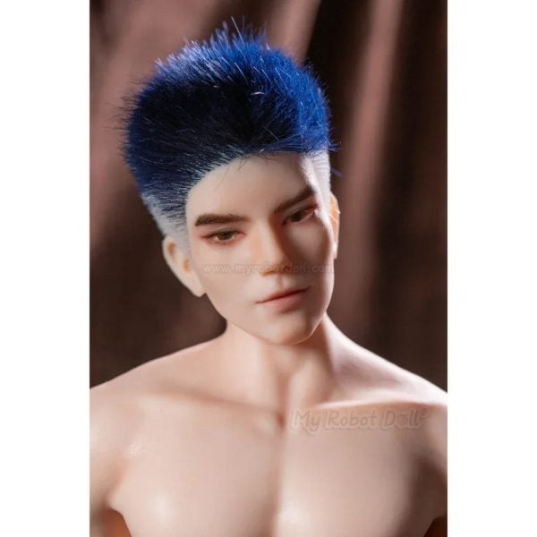 Qita Doll Collectible Male Figure Aimo - 62cm / 1'12" Full Silicone with Implanted Hair - Image 8