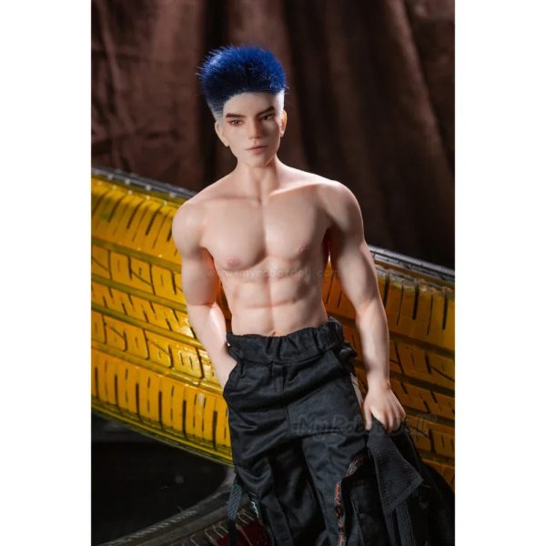 Qita Doll Collectible Male Figure Aimo - 62cm / 1'12" Full Silicone with Implanted Hair - Image 12