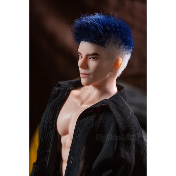 Qita Doll Collectible Male Figure Aimo - 62cm / 1'12" Full Silicone with Implanted Hair - Image 21