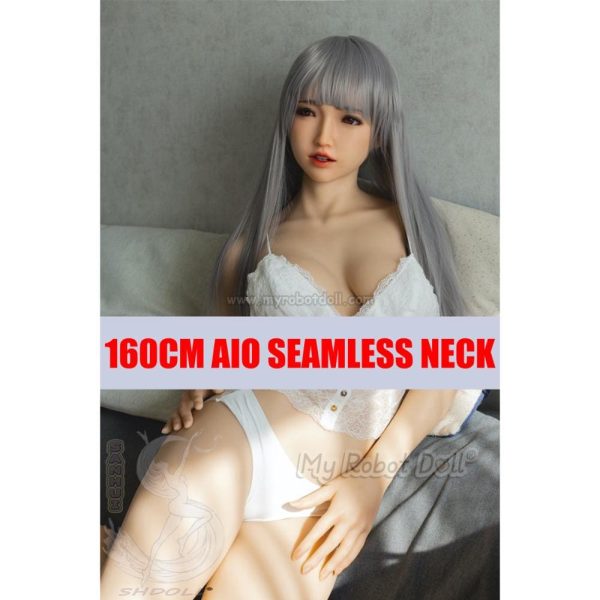 Sex Doll Head AIO160#23 Sanhui - 160cm / 5'3" - All-in-one Seamless Neck