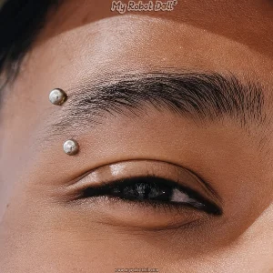 Right Eyebrow Piercing