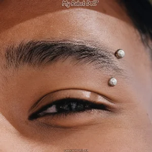 Left Eyebrow Piercing