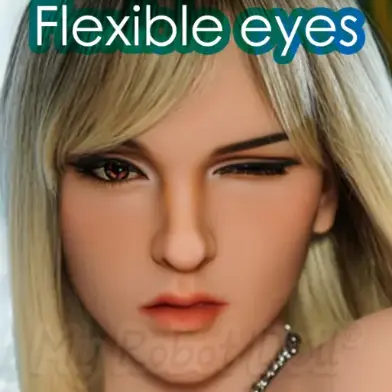 TPE Head with Flexible Eyes