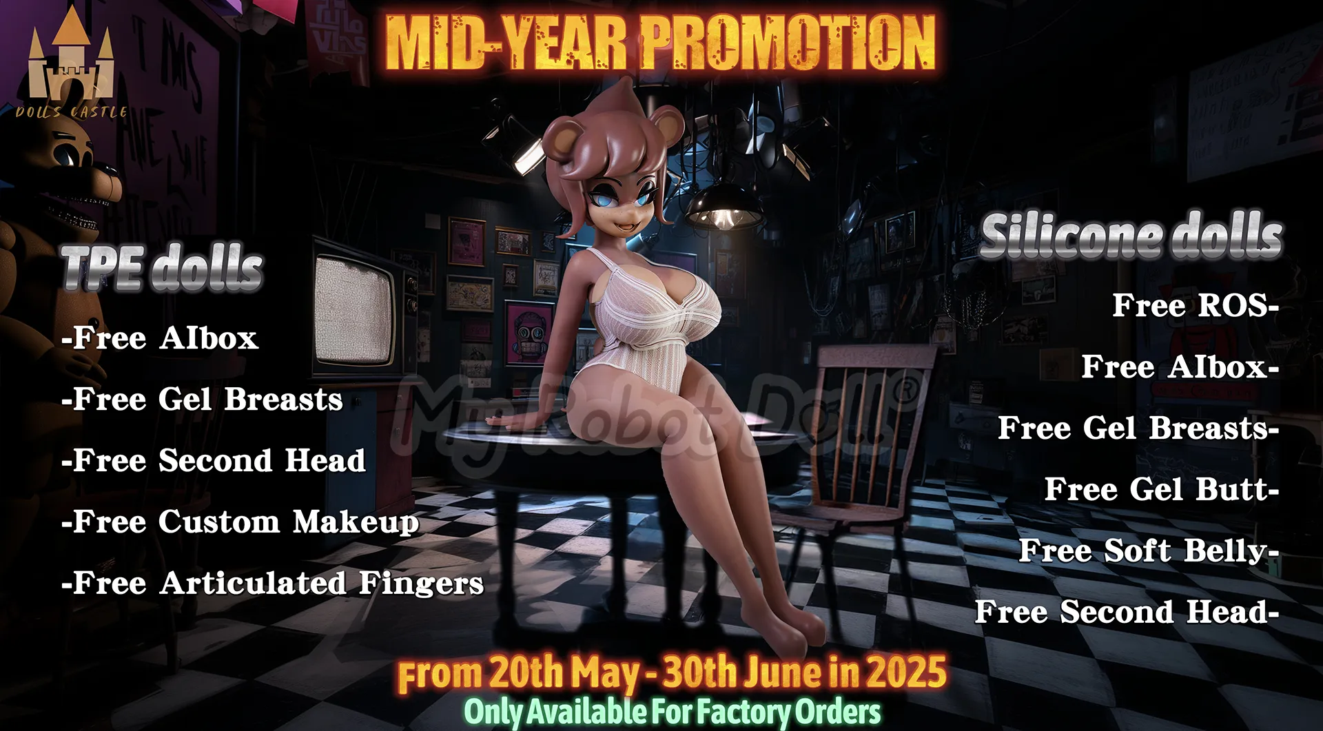 Dolls Castle promo banner