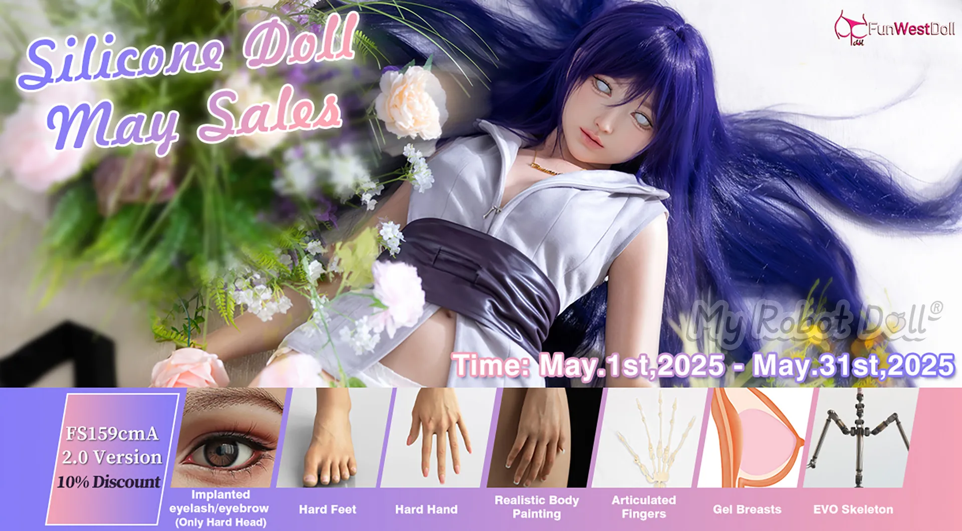 Funwest Doll promo banner