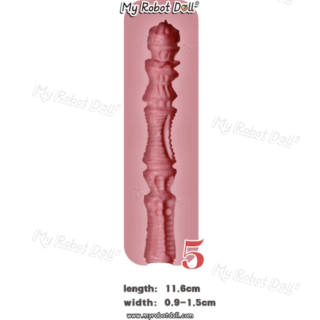 #5 = 11.6cm