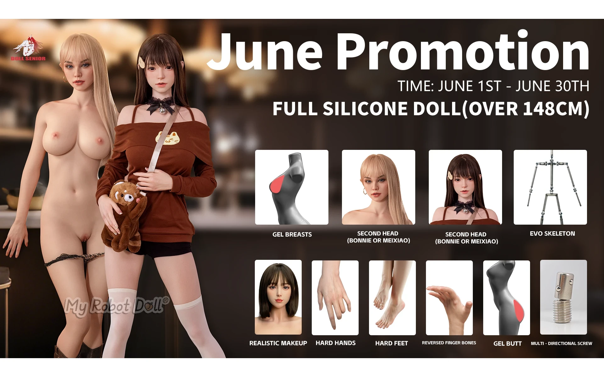 Doll Senior promo banner