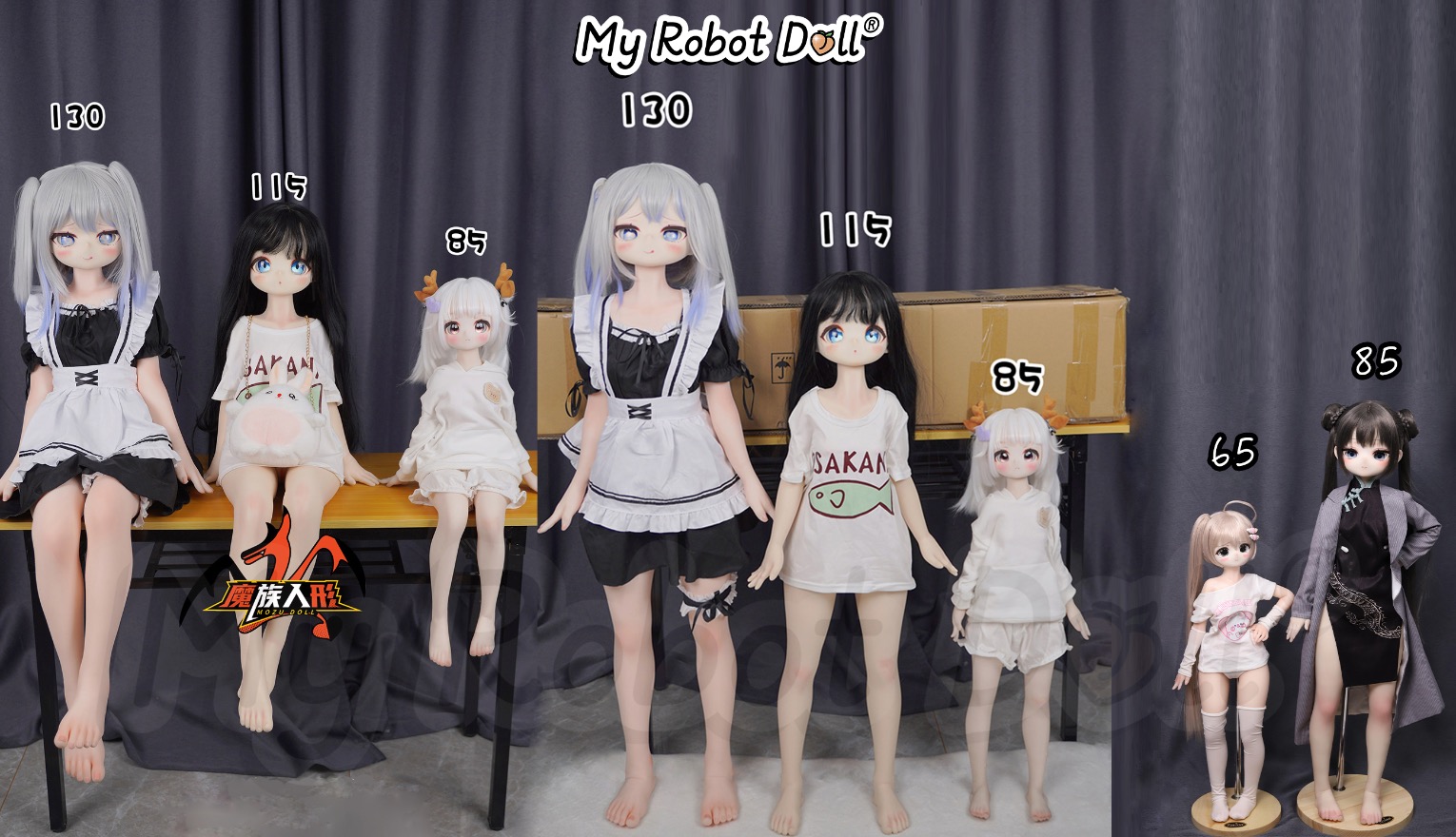 Mozu Doll Height Comparison
