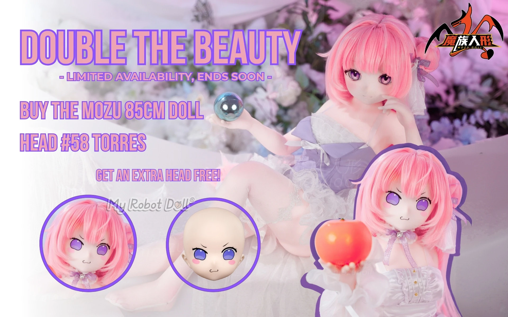 Mozu Doll promo banner