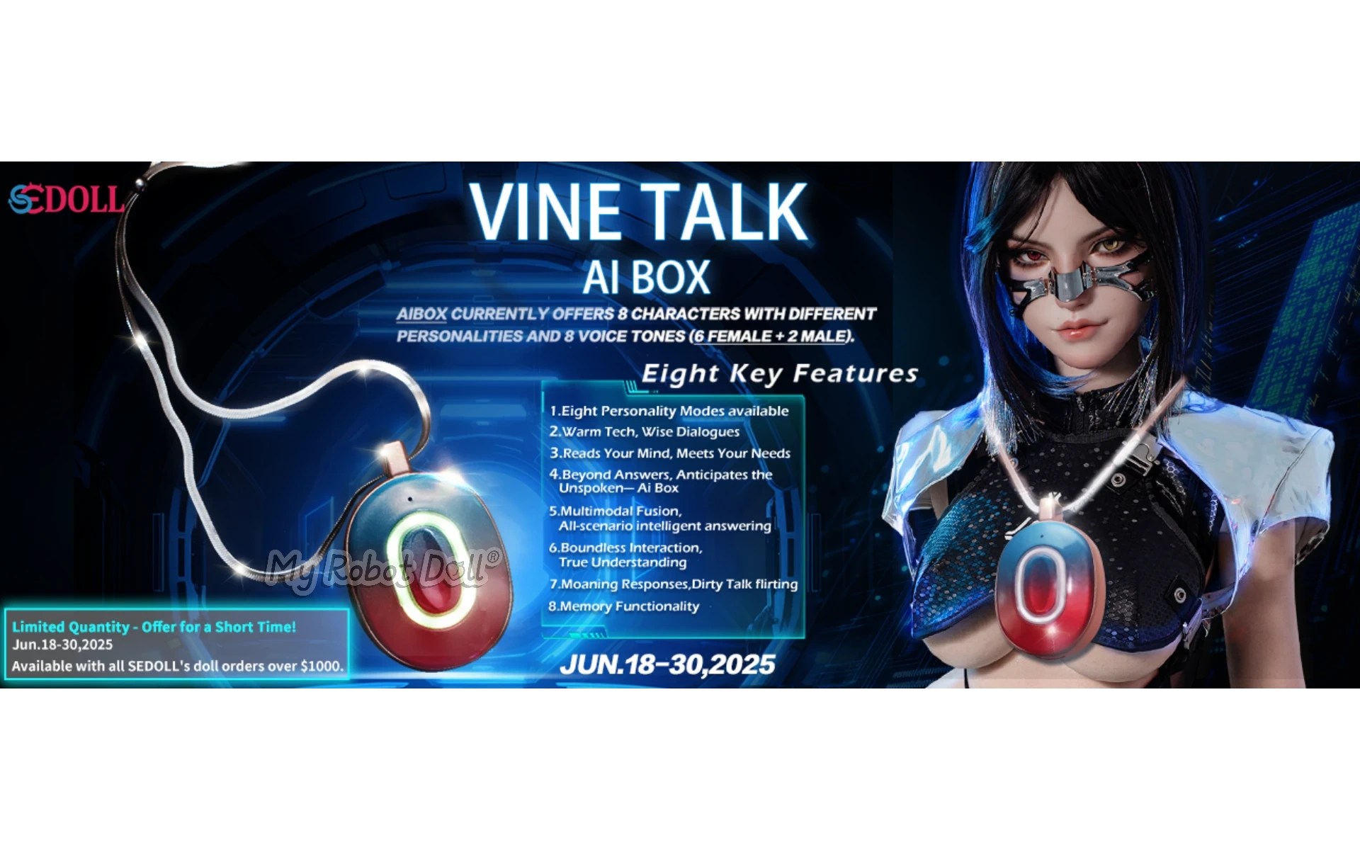 SE Doll promo banner