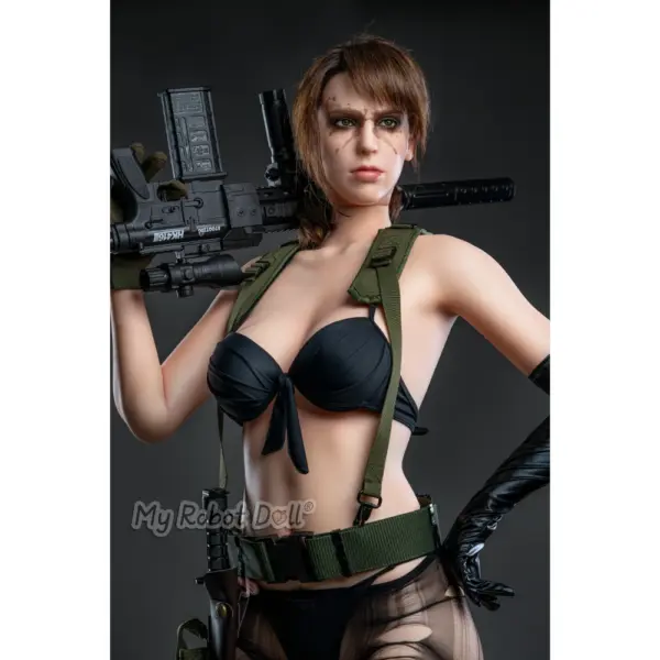 Full Silicone Quiet Sex Doll 168Cm Game Lady Metal Gear