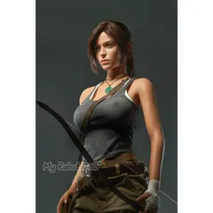 Tomb Raider Lara Croft Sex Doll 166cm Game Lady Silicone