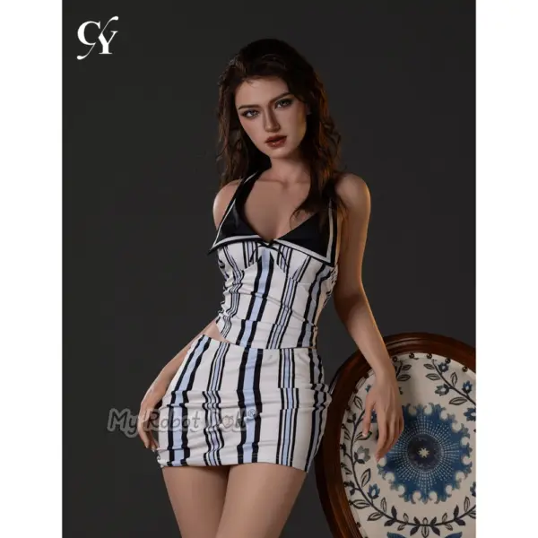 Full Silicone Caucasian Sex Doll Elva 150Cm C-Cup
