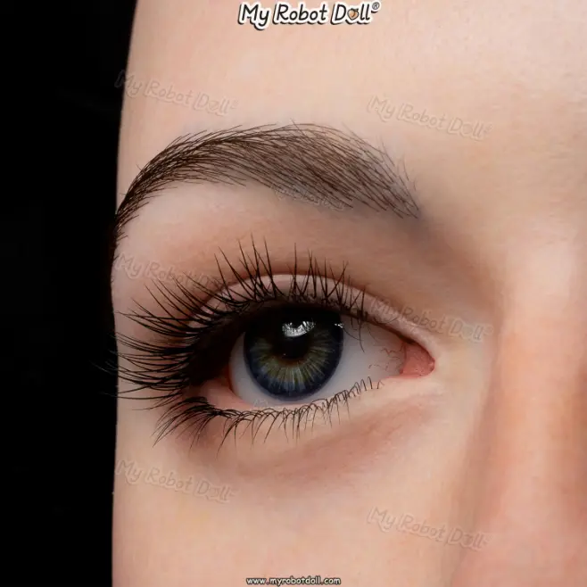 Implanted Eyelashes