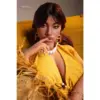 Ebony Silicone Sex Doll Luna: Md Doll'S Golden Seduction