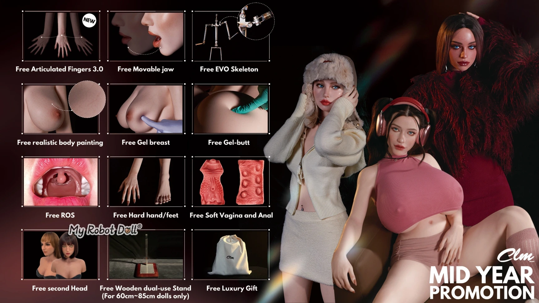 Climax Doll promo banner