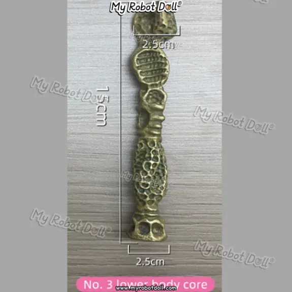 #3: 15 cm (L) × 2.5 cm (D)