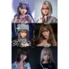 Xt Doll Realistic Sex Doll Heads – Silicone Beauty Collection