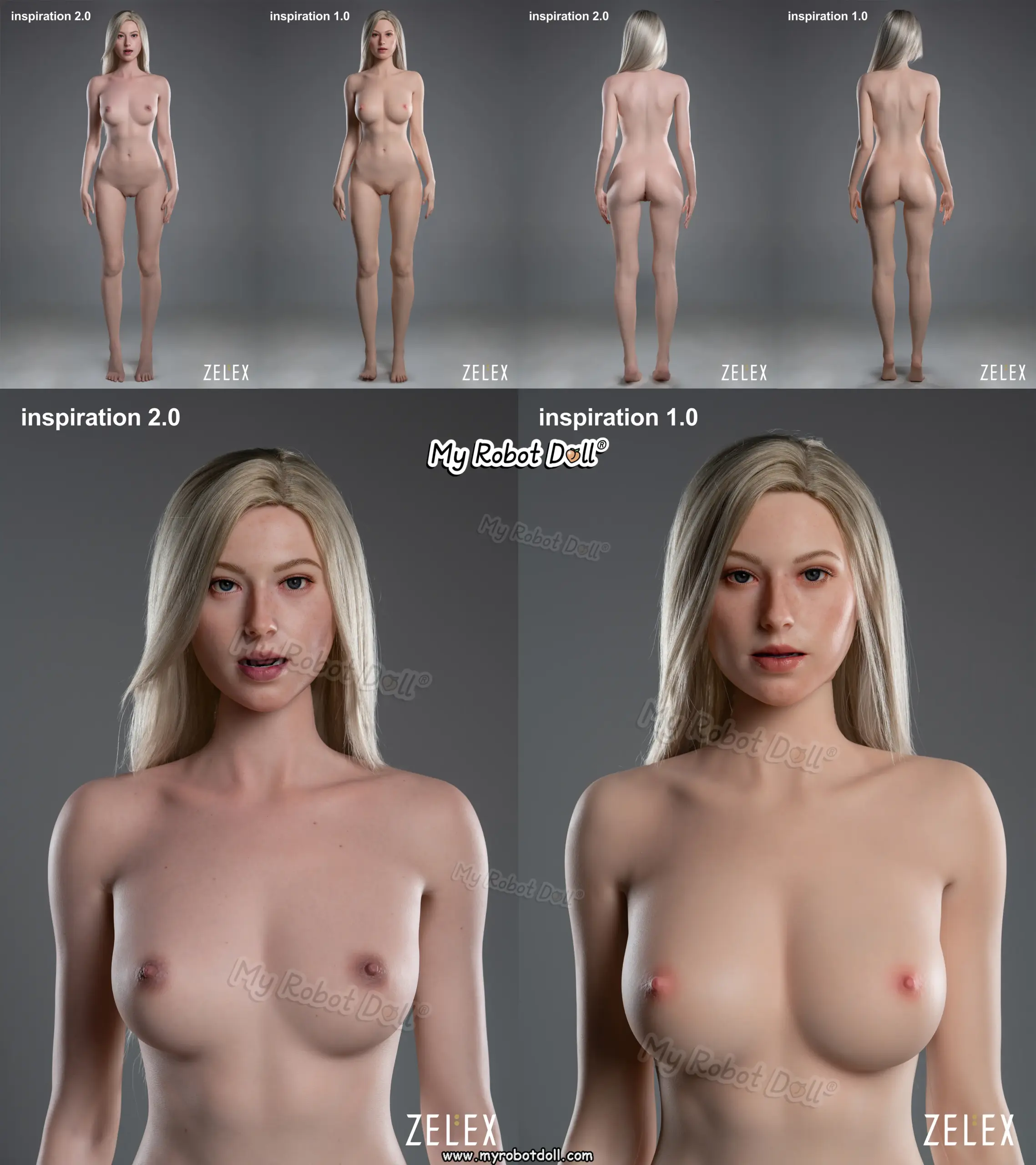 Zelex Inspiration Comparison 1.0 vs 2.0