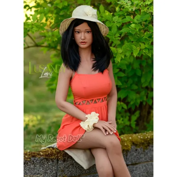 Tan Lusandy Sex Doll Lani: Sun-Kissed Silicone Temptress