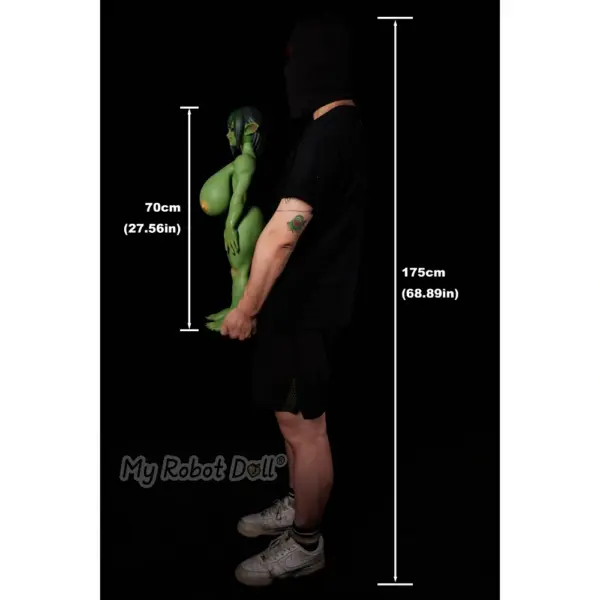 Clm Classic Sex Doll Gb Zarga Climax Doll - 70Cm / 2'4&Quot; Si70Cm Green Goblin - Image 21